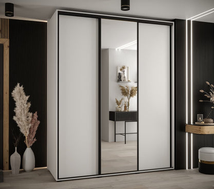 Cannes III Sliding Door Wardrobe 190cm