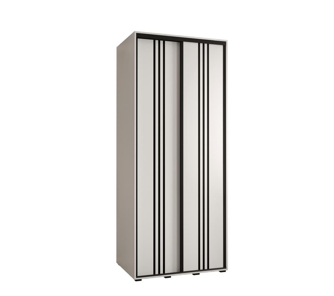 Cannes VI Sliding Door Wardrobe 110cm