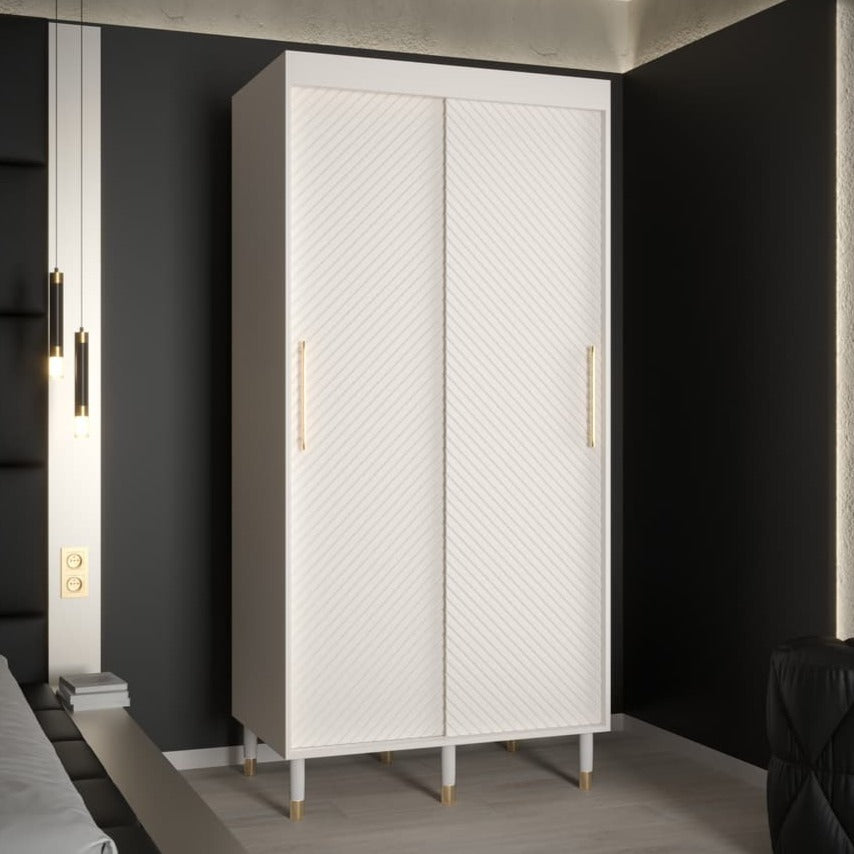 Monaco I Sliding Door Wardrobe 100cm