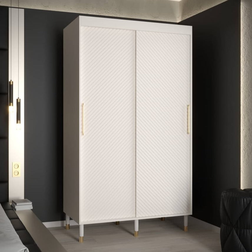 Monaco I Sliding Door Wardrobe 120cm