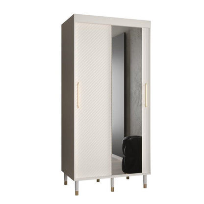 Monaco II Sliding Door Wardrobe 100cm