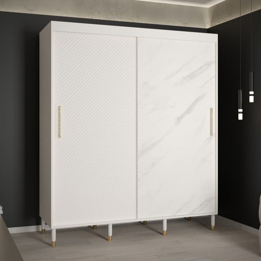 Monaco Sliding Door Wardrobe 180cm