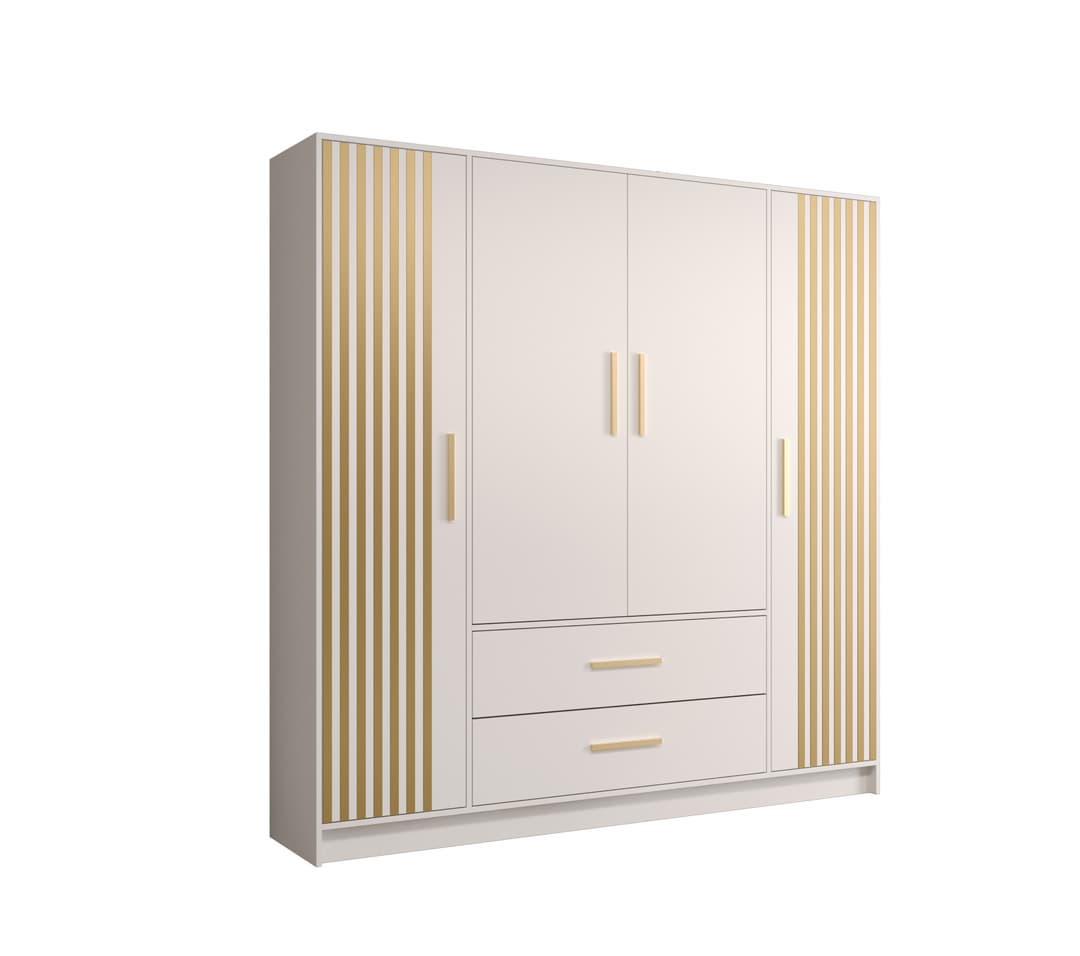 Berlin VII Hinged Door Wardrobe 201cm