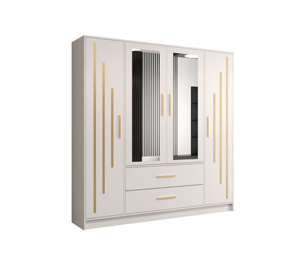 Berlin IV Hinged Door Wardrobe 201cm