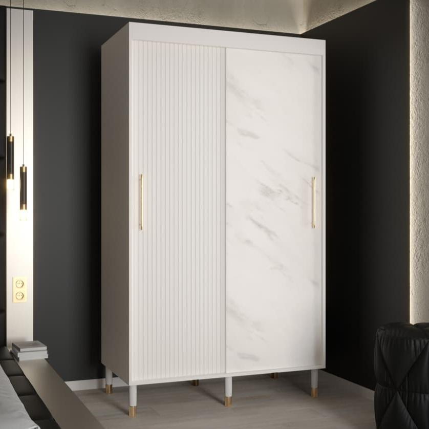 Mora Sliding Door Wardrobe 120cm