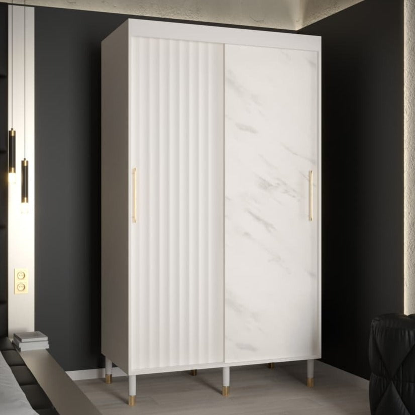 Avesta Sliding Door Wardrobe 120cm