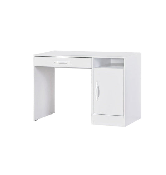 SPACEO Desk White / White Handles
