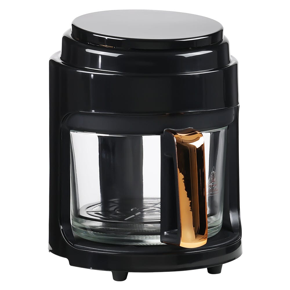 Small 2.2L White/Black Visible Basket Air Fryer