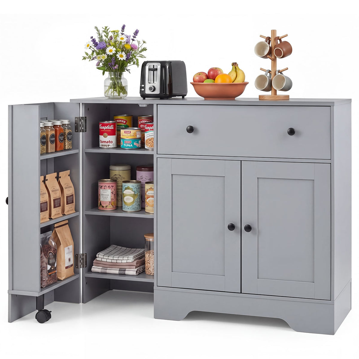 Buffet Cabinet in Grey