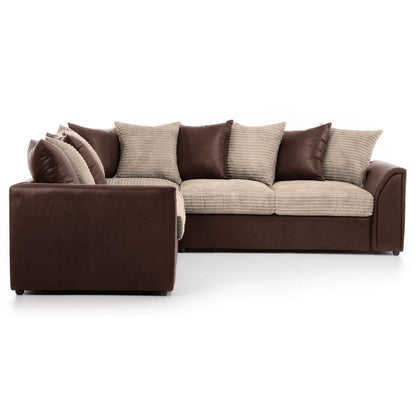 Narożna sofa Brandon Fabric - 2 kolory