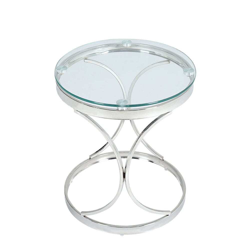 Round Modern Home Decor Coffee End Table for Living Room
