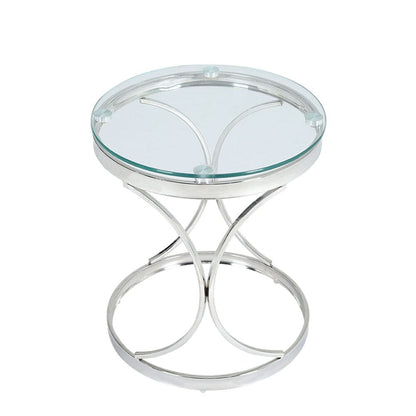 Round Modern Home Decor Coffee End Table for Living Room