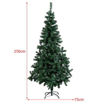 5ft (1.5m) Artificial Christmas Tree with Metal Stand