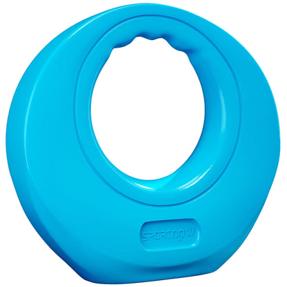 SPORTNOW 10kg Kettlebell, Kettle Bell with Wide Handle for Home Gym, Weight Lifting, Strength Training, Light Blue