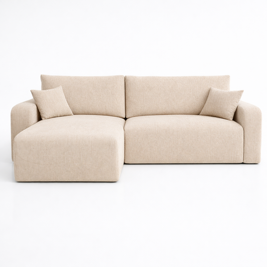 Corner Sofa Bed HAVANA Beige