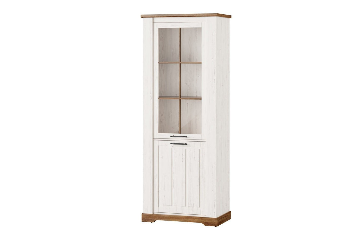 Country 10 Tall Display Cabinet 79cm