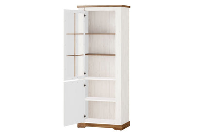 Country 10 Tall Display Cabinet 79cm