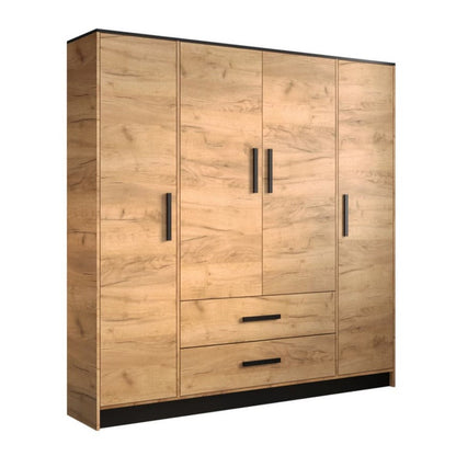 Malta III Hinged Door Wardrobe 201cm