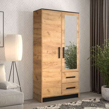 Malta II Hinged Door Wardrobe 103cm