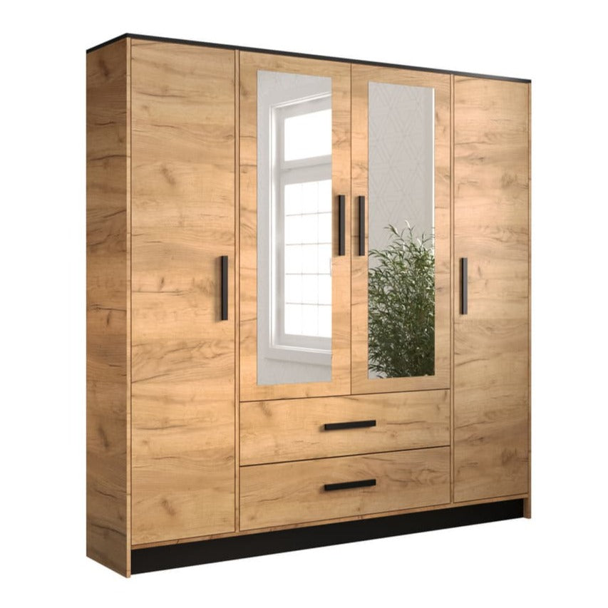 Malta II Hinged Door Wardrobe 201cm