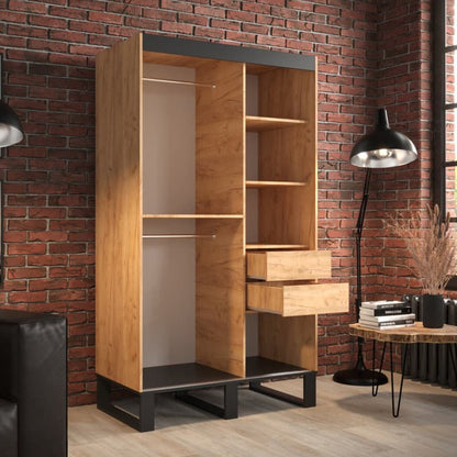 Loft Y2 Sliding Door Wardrobe 120cm