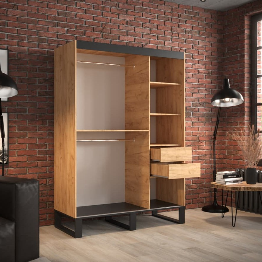 Loft V4 Sliding Door Wardrobe 150cm