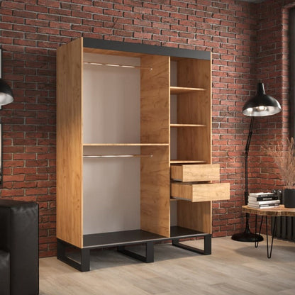 Loft V1 Sliding Door Wardrobe 150cm