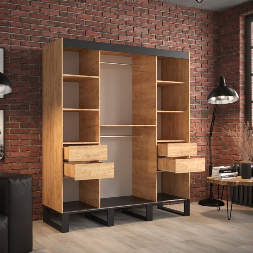 Loft V4 Sliding Door Wardrobe 180cm