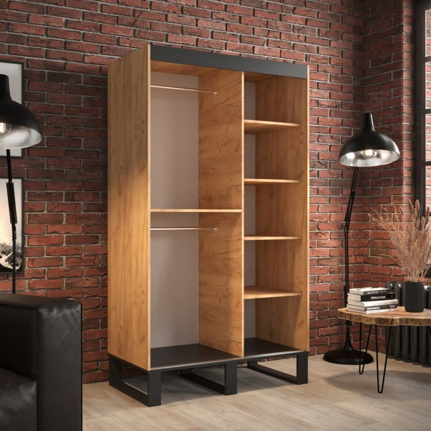 Loft Y1 Sliding Door Wardrobe 120cm