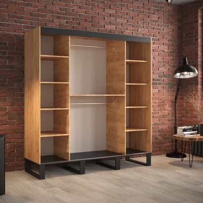 Loft T3 Sliding Door Wardrobe 200cm