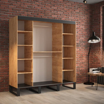 Loft Sliding Door Wardrobe 200cm