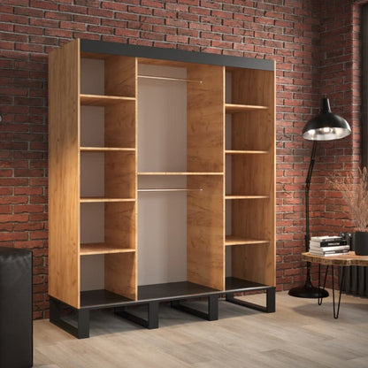 Loft T2 Sliding Door Wardrobe 180cm