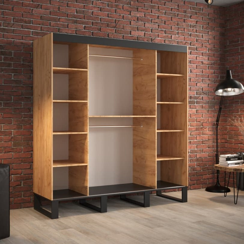 Loft Y1 Sliding Door Wardrobe 200cm