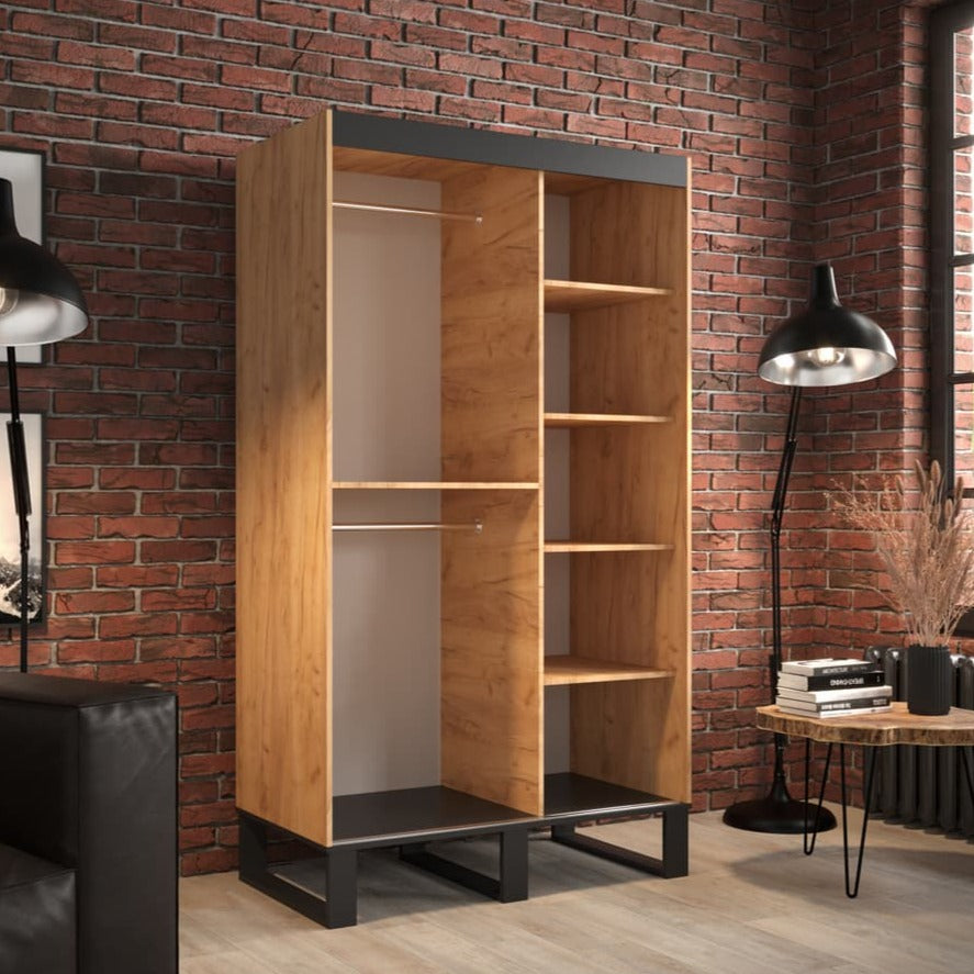 Loft V4 Sliding Door Wardrobe 120cm