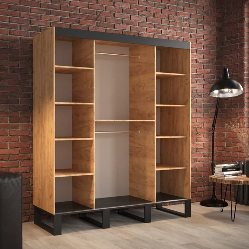 Loft Y2 Sliding Door Wardrobe 180cm