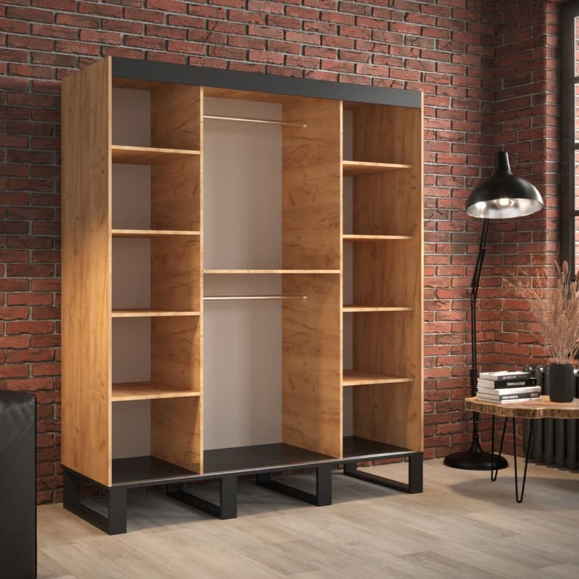 Loft Sliding Door Wardrobe 180cm