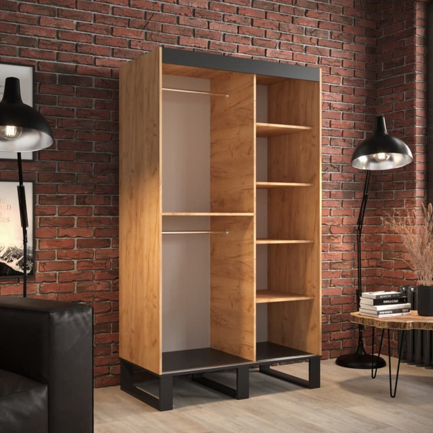 Loft V2 Sliding Door Wardrobe 120cm