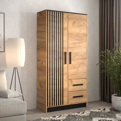 Malta VII Hinged Door Wardrobe 103cm