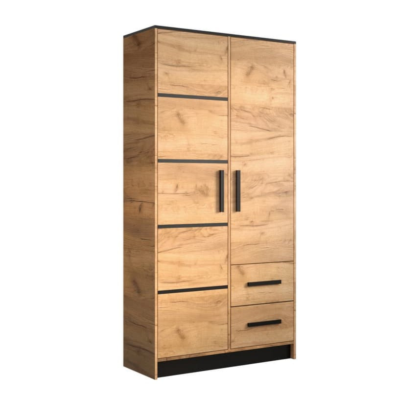 Malta I Hinged Door Wardrobe 103cm