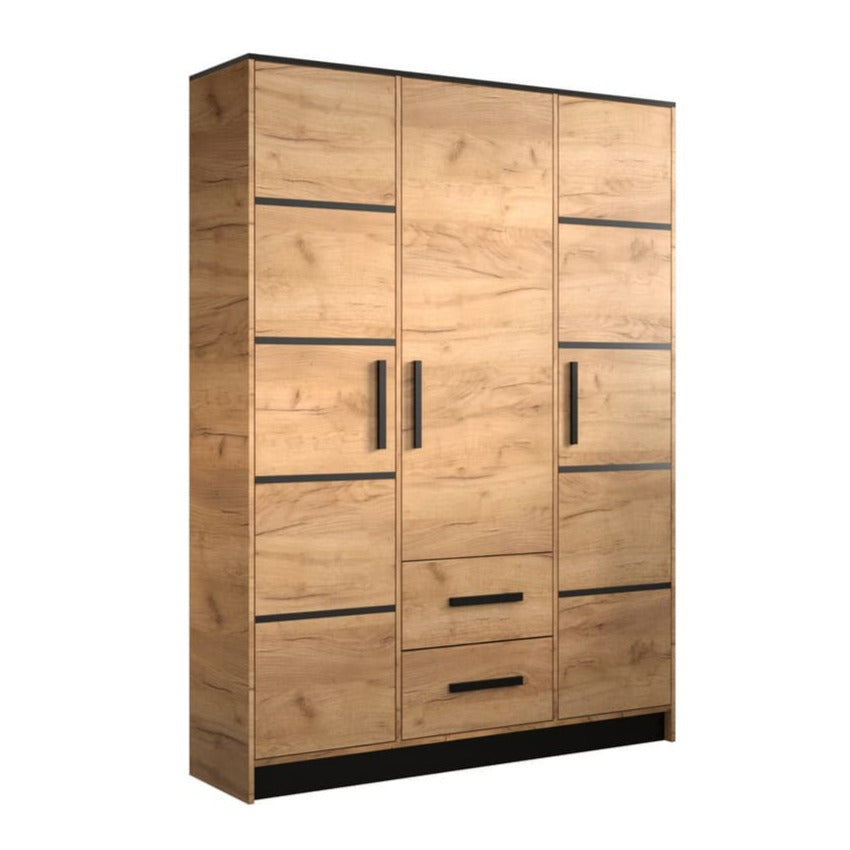 Malta I Hinged Door Wardrobe 153cm