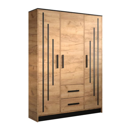 Malta V Hinged Door Wardrobe 153cm