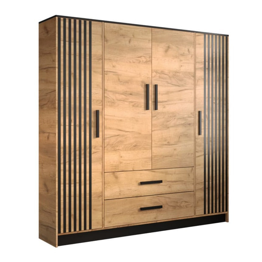 Malta VII Hinged Door Wardrobe 201cm