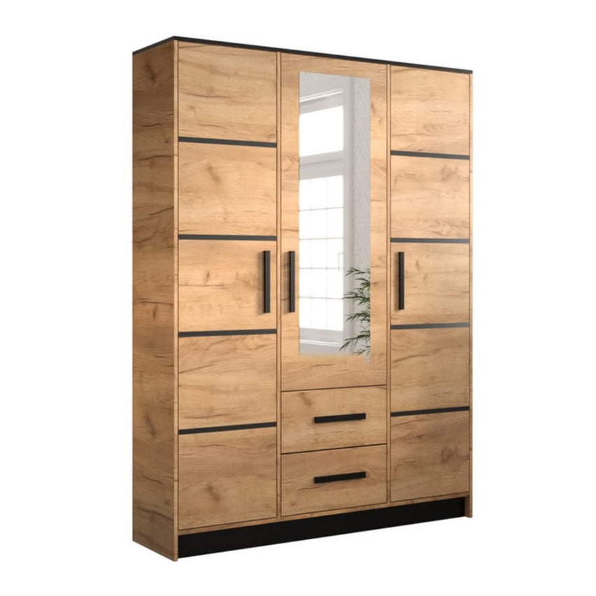 Malta Hinged Door Wardrobe 153cm