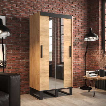 Loft T1 Sliding Door Wardrobe 100cm