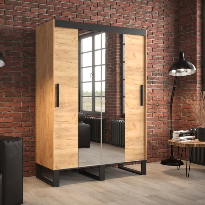 Loft T1 Sliding Door Wardrobe 150cm