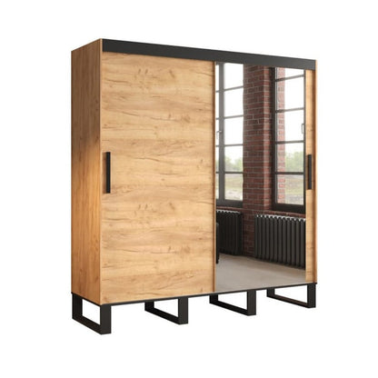 Loft T2 Sliding Door Wardrobe 200cm