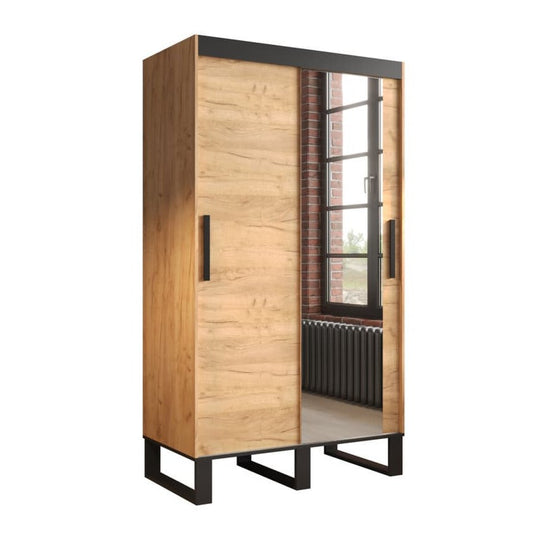 Loft T2 Sliding Door Wardrobe 120cm