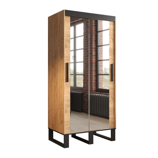 Loft T3 Sliding Door Wardrobe 100cm