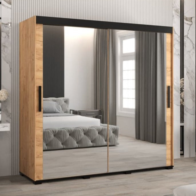 Bergamo T3 Sliding Door Wardrobe 200cm