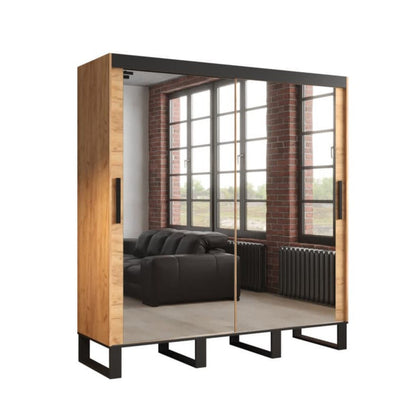 Loft T3 Sliding Door Wardrobe 200cm